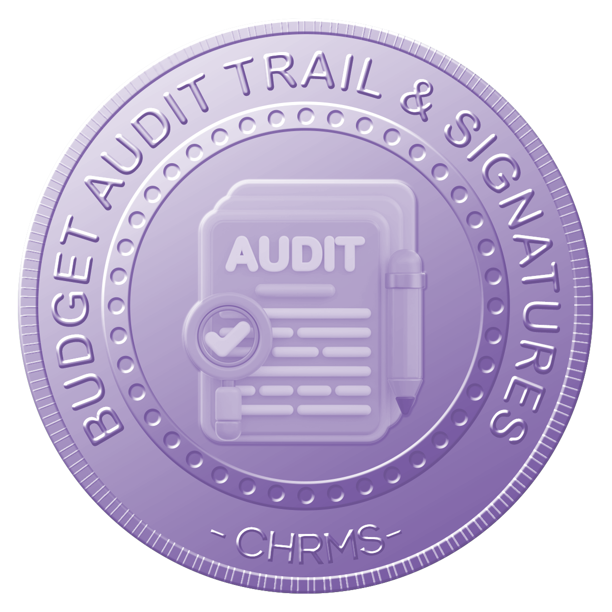 Budget Audit Trail & Signatures
